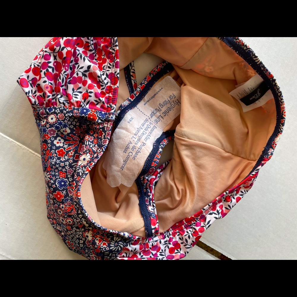 J.Crew Liberty Floral Bikini Swimsuit Set Size XS - Picture 8 of 12